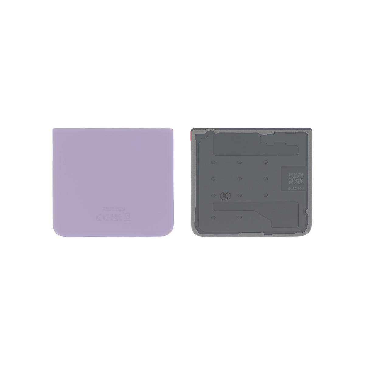 Vitre arrière Galaxy Z Flip4 – Violet – Original Samsung (Service Pack)