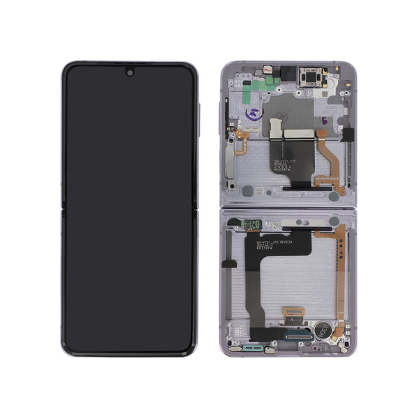 Écran complet Galaxy Z Flip4 – Lavande – Original Samsung (Service Pack)