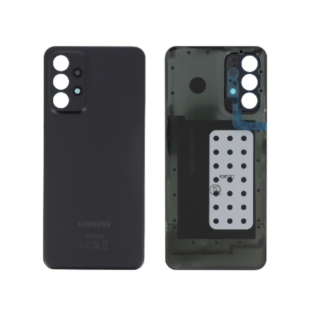 Vitre arrière Galaxy A23 5G – Noir – Original Samsung (Service Pack)