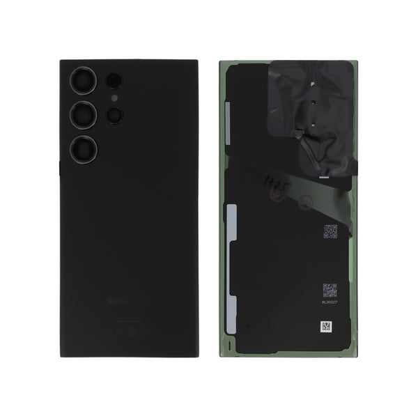 Vitre arrière Galaxy S23 Ultra – Noir – Original Samsung (Service Pack)