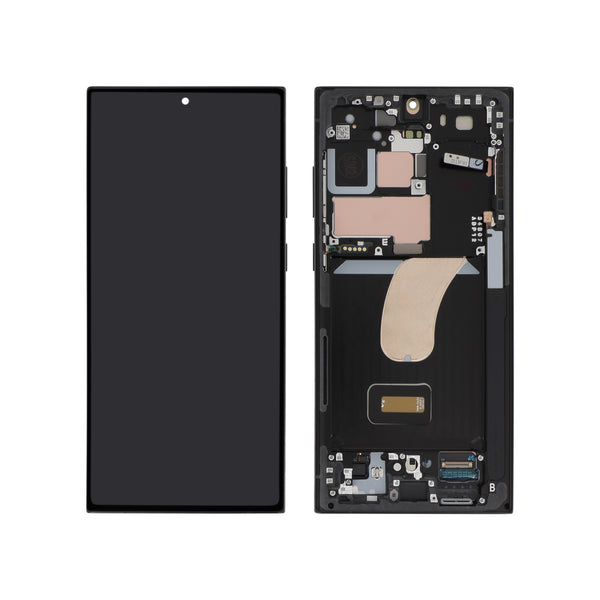 Écran complet gris Galaxy S23 Ultra – Graphite – Original Samsung (Service Pack)