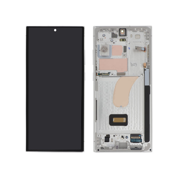 Écran complet Galaxy S23 Ultra – Bleu Ciel – Original Samsung (Service Pack)