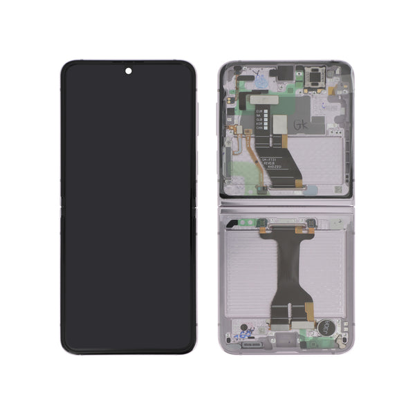 Écran complet Galaxy Z Flip5 – Lavande – Original Samsung (Service Pack)