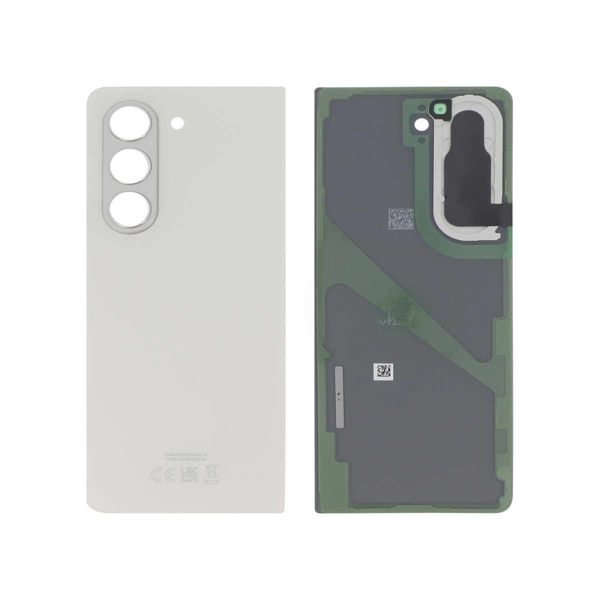 Vitre arrière Galaxy Z Fold5 – Beige – Original Samsung (Service Pack)