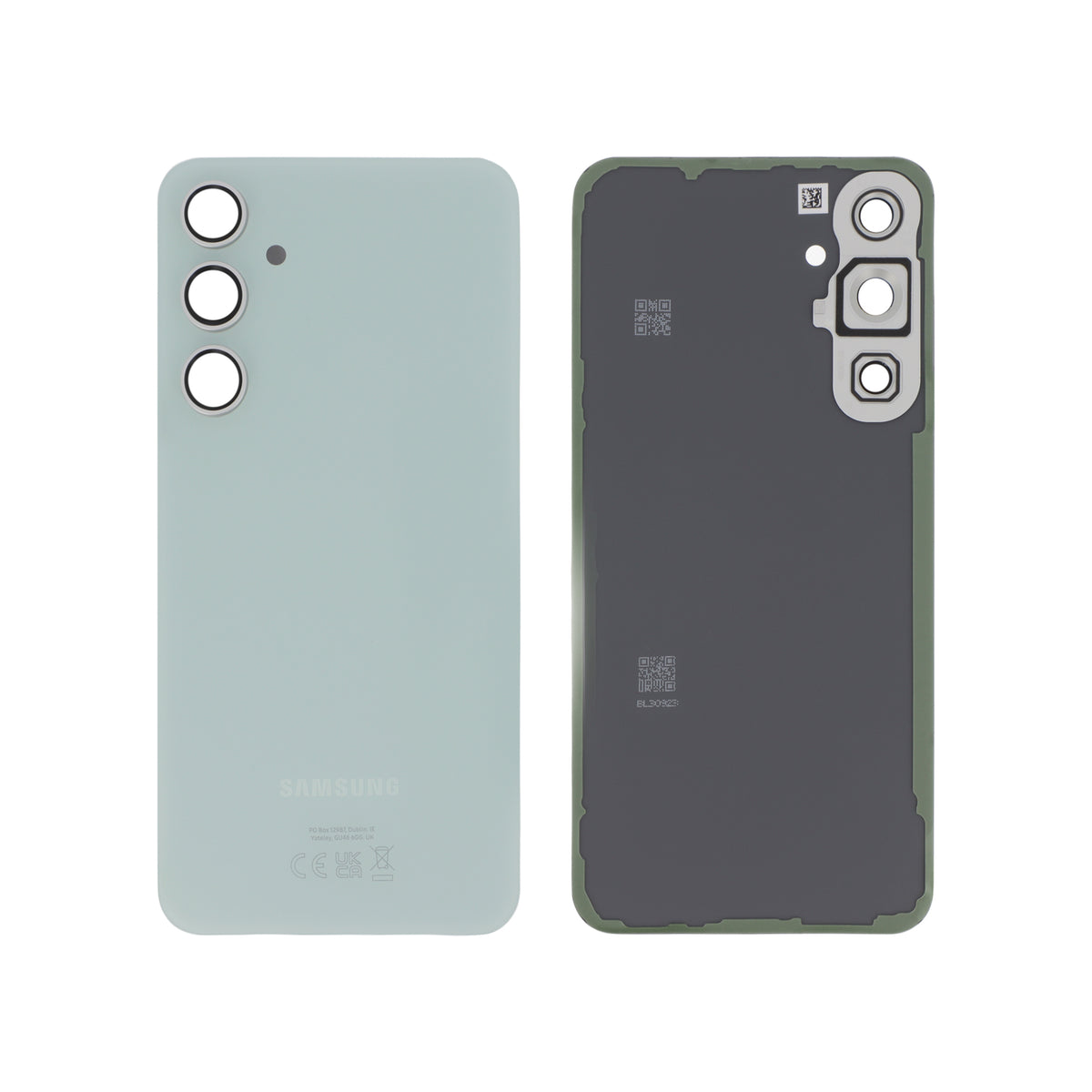 Vitre arrière Galaxy S23 FE – Menthe – Original Samsung (Service Pack)