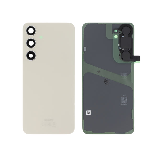Vitre arrière Galaxy S24+ – Jaune Ambre – Original Samsung (Service Pack)