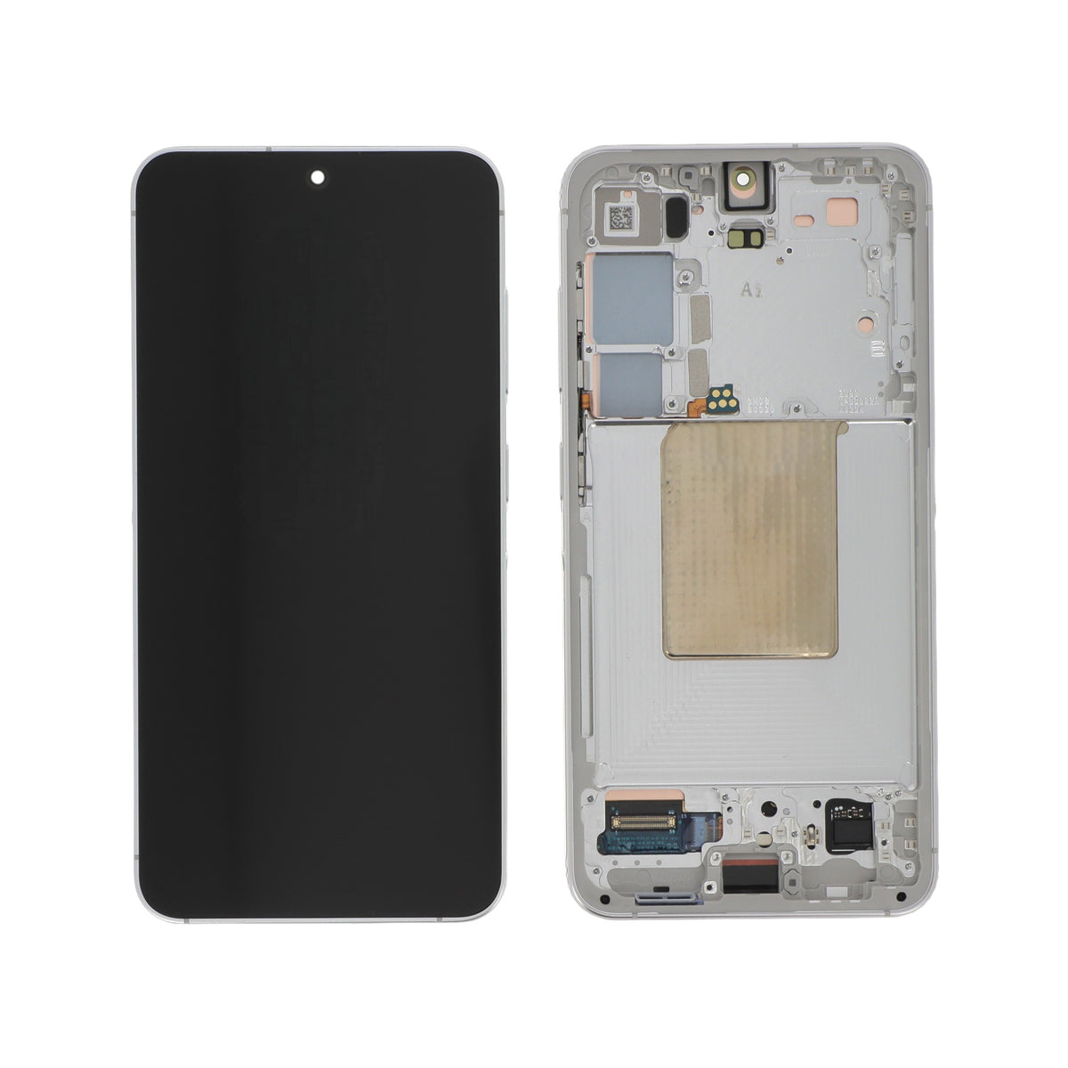 Écran complet Galaxy S24 – Blanc – Original Samsung (Service Pack)