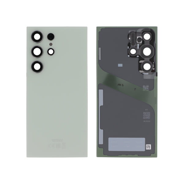 Vitre arrière Galaxy S24 Ultra – Titane Vert – Original Samsung (Service Pack)
