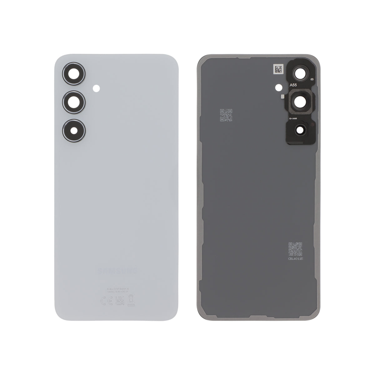 Vitre arrière Galaxy A55 – Bleu – Original Samsung (Service Pack)