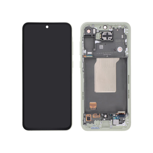 Écran complet Galaxy A55 – Lime – Original Samsung (Service Pack)