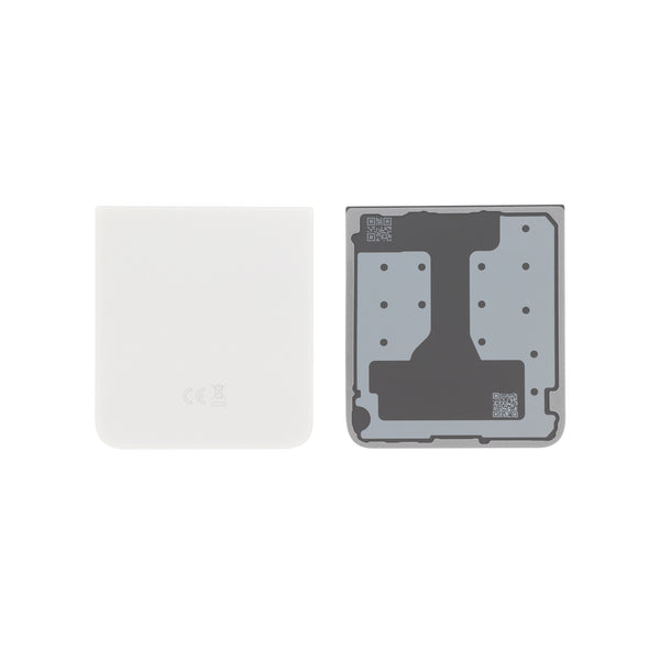 Vitre arrière Galaxy Z Flip6 – Blanc – Original Samsung (Service Pack)