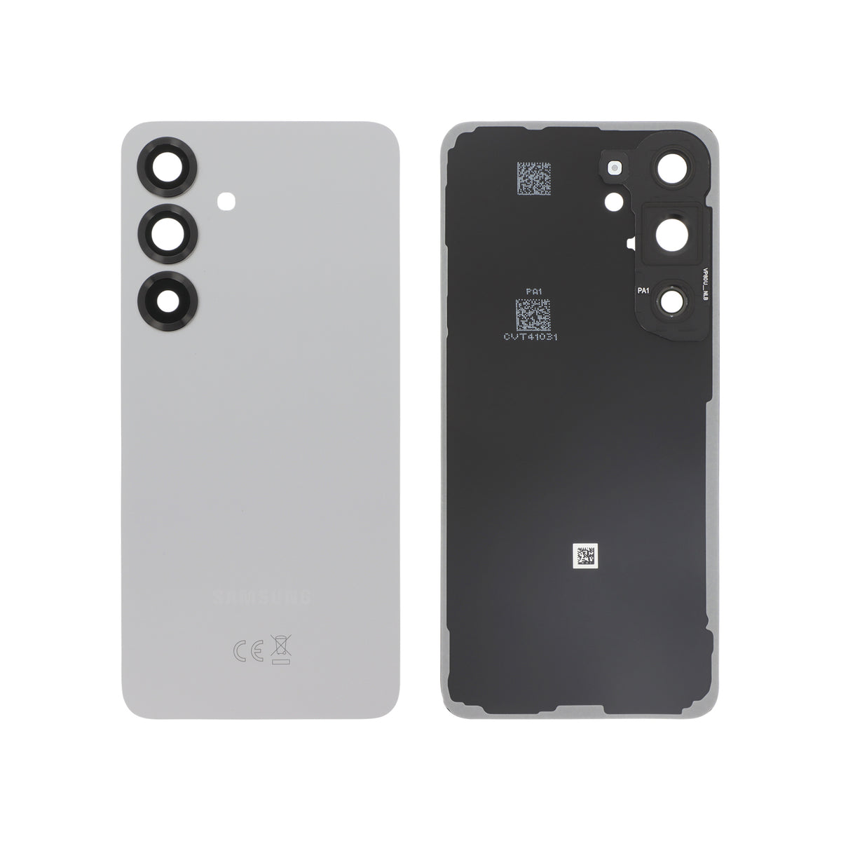Vitre arrière Galaxy S25 – Gris – Original Samsung (Service Pack)