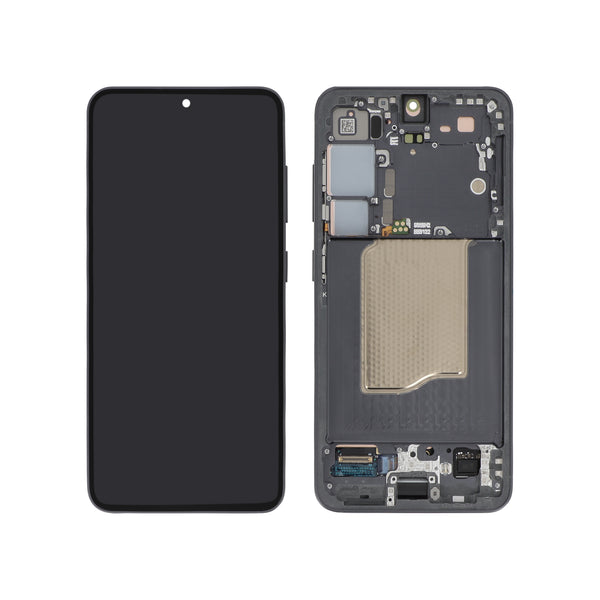 Écran complet Galaxy S25 – Noir Absolu – Original Samsung (Service Pack)