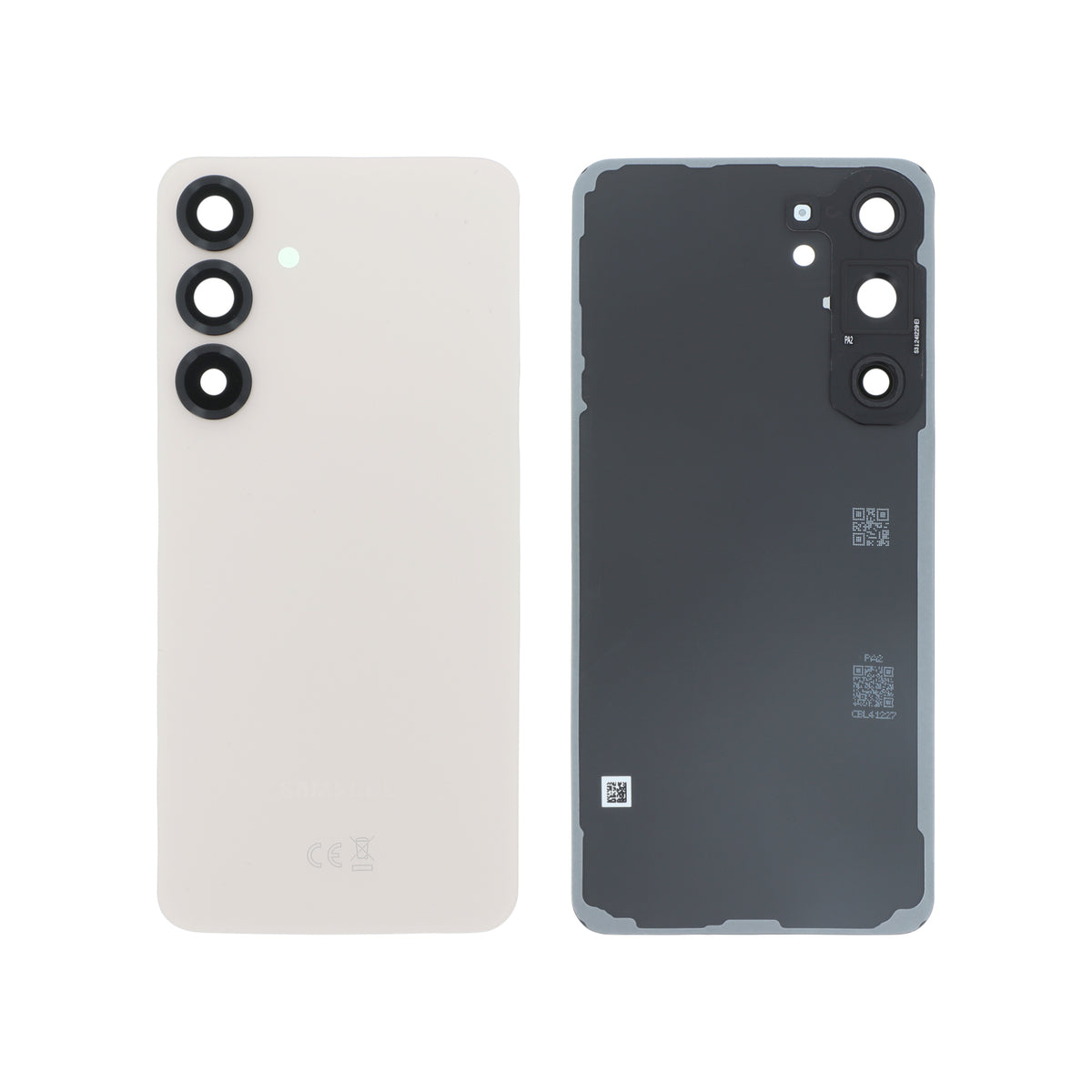 Vitre arrière Galaxy S25+ – Or Rose – Original Samsung (Service Pack)