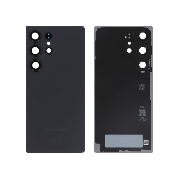 Vitre arrière Galaxy S25 Ultra – Noir Titane – Original Samsung (Service Pack)