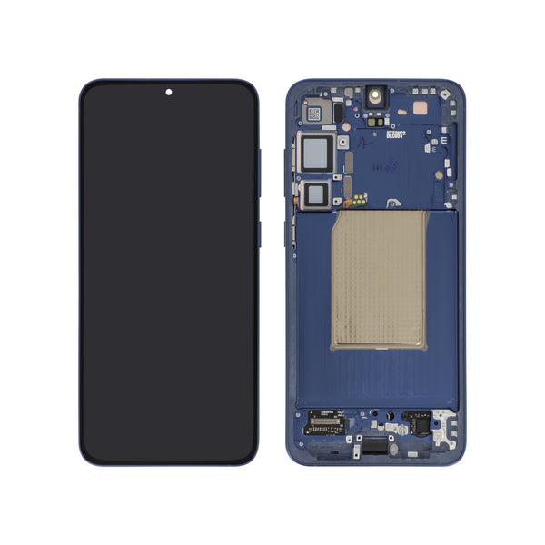 Écran complet Galaxy S25+ – Bleu Nuit – Original Samsung (Service Pack)