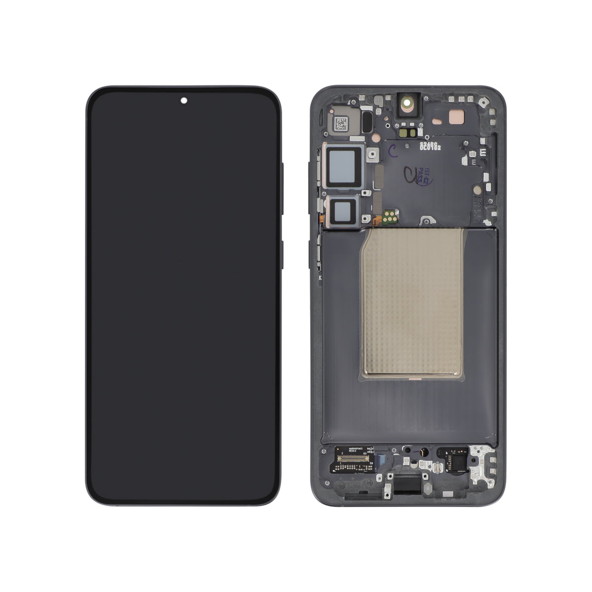 Écran complet Galaxy S25+ – Noir Absolu – Original Samsung (Service Pack)