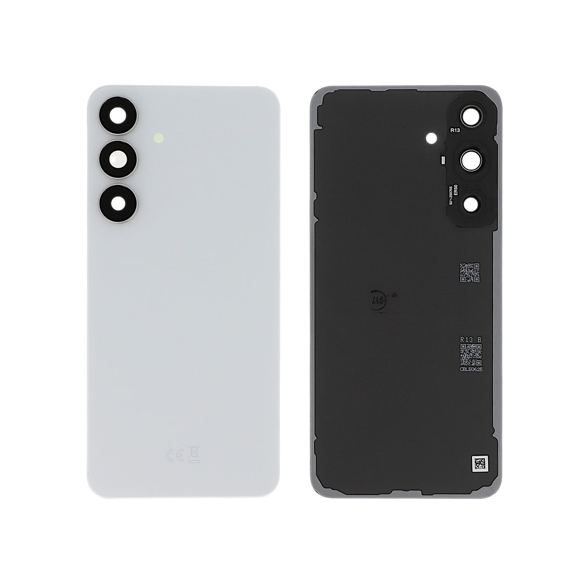 Vitre arrière Galaxy S25 FE – Blanc – Original Samsung (Service Pack)