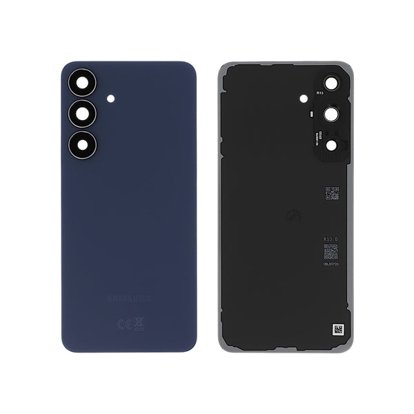 Vitre arrière Galaxy S25 FE – Bleu Nuit – Original Samsung (Service Pack)