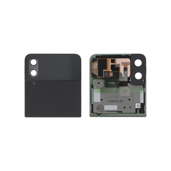 Vitre arrière supérieure Galaxy Z Flip4 – Noir – Original Samsung (Service Pack)