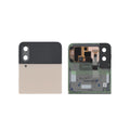 Vitre arrière supérieure Galaxy Z Flip4 – Or – Original Samsung (Service Pack)