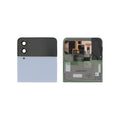Vitre arrière supérieure Galaxy Z Flip4 – Bleu – Original Samsung (Service Pack)
