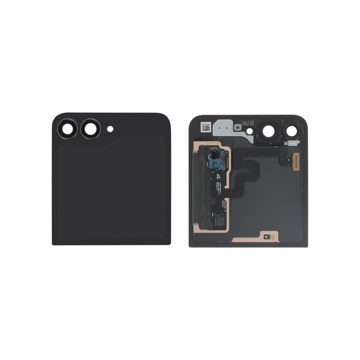 Écran complet externe Galaxy Z Flip7 FE – Noir – Original Samsung (Service Pack)