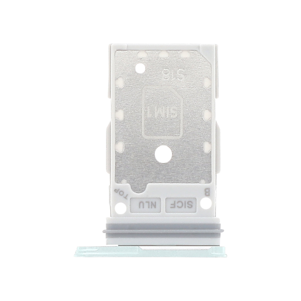 Tiroir SIM Galaxy S25+ / S25 – Vert d'eau – Original Samsung (Service Pack)