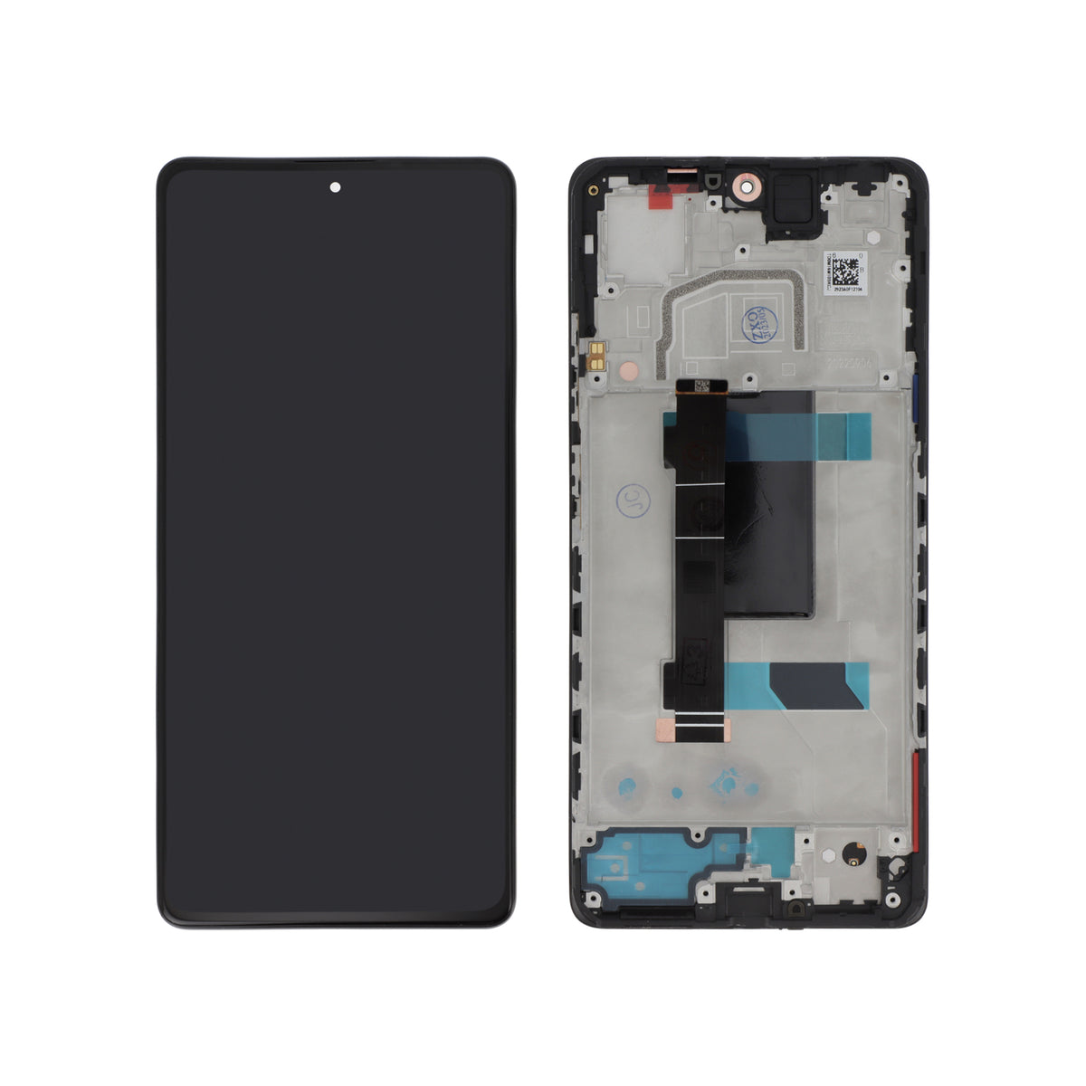 Écran complet Redmi Note 12 Pro 5G – Qualité d'origine – avec châssis